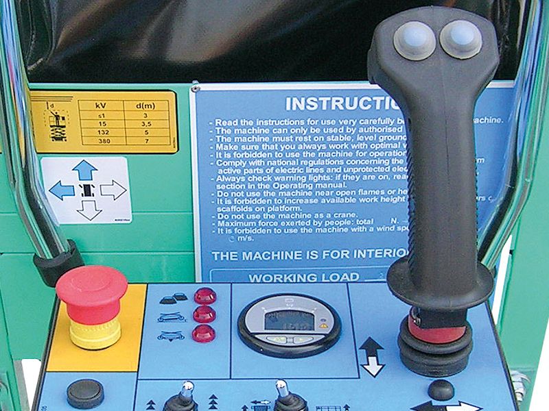 Saksilava joystick